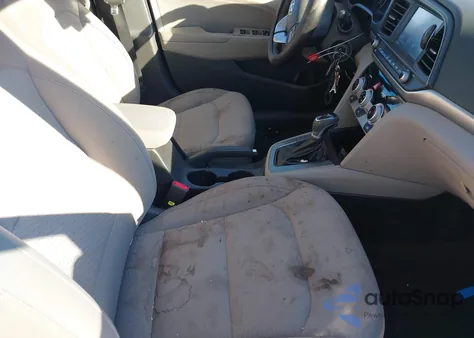 2019 Hyundai Elantra Sel from USA, damaged, VIN KMHD84LF5KU746002